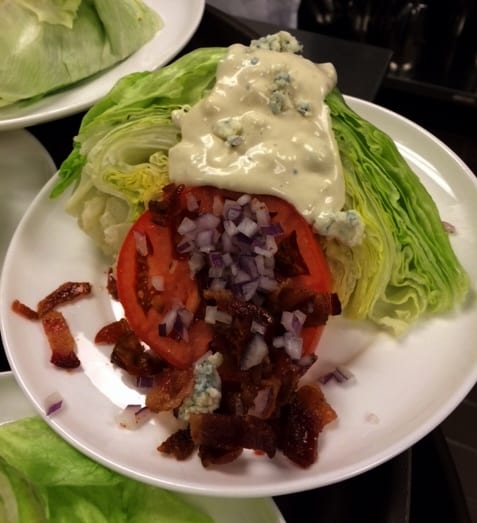 4 Blue Cheese Wedge Salad - Entrees