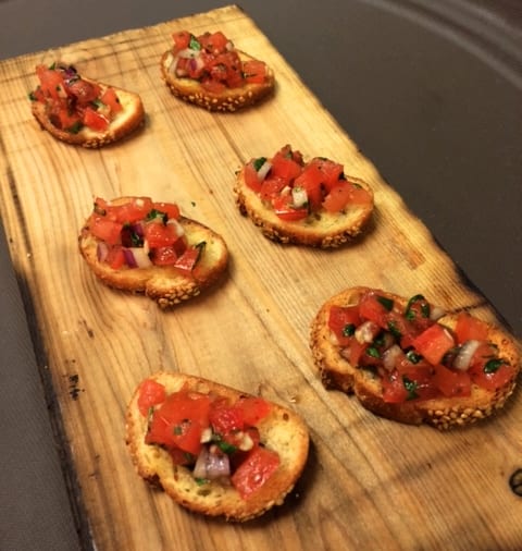 Bruscetta 1 - Butlered Hors d'oeuvres
