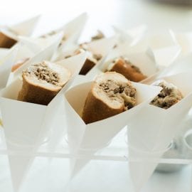 Cheesesteak cups - Butlered Hors d'oeuvres