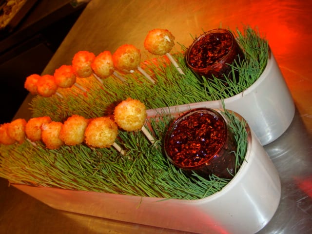 Fried Goat Cheese Balls - Butlered Hors d'oeuvres