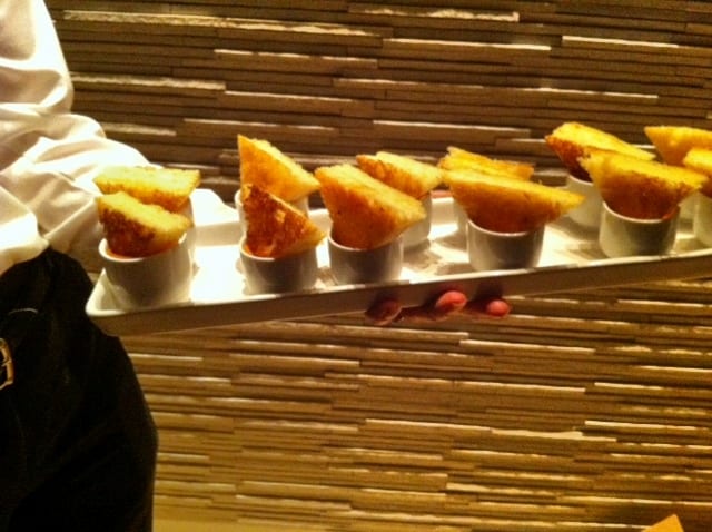 Grilled Cheese   Tomato Basil Soup - Butlered Hors d'oeuvres