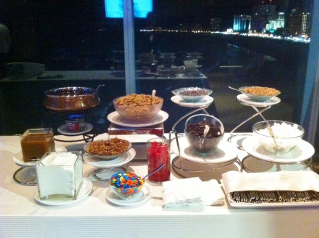 Icecream Sundae Station toppings - Stations