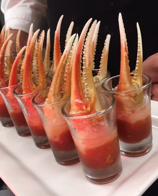Snow crab claws - Butlered Hors d'oeuvres