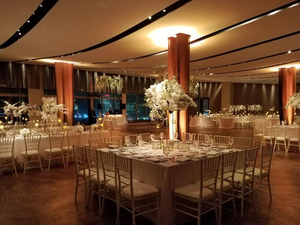 Square   Long Tables - Atlantic Room