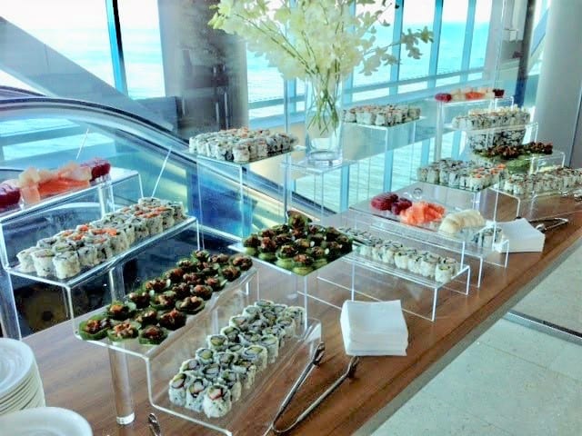 Sushi Roll Display - Stations