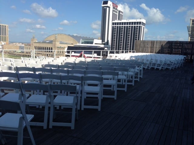 Terrace Wedding for 200 - Terrace