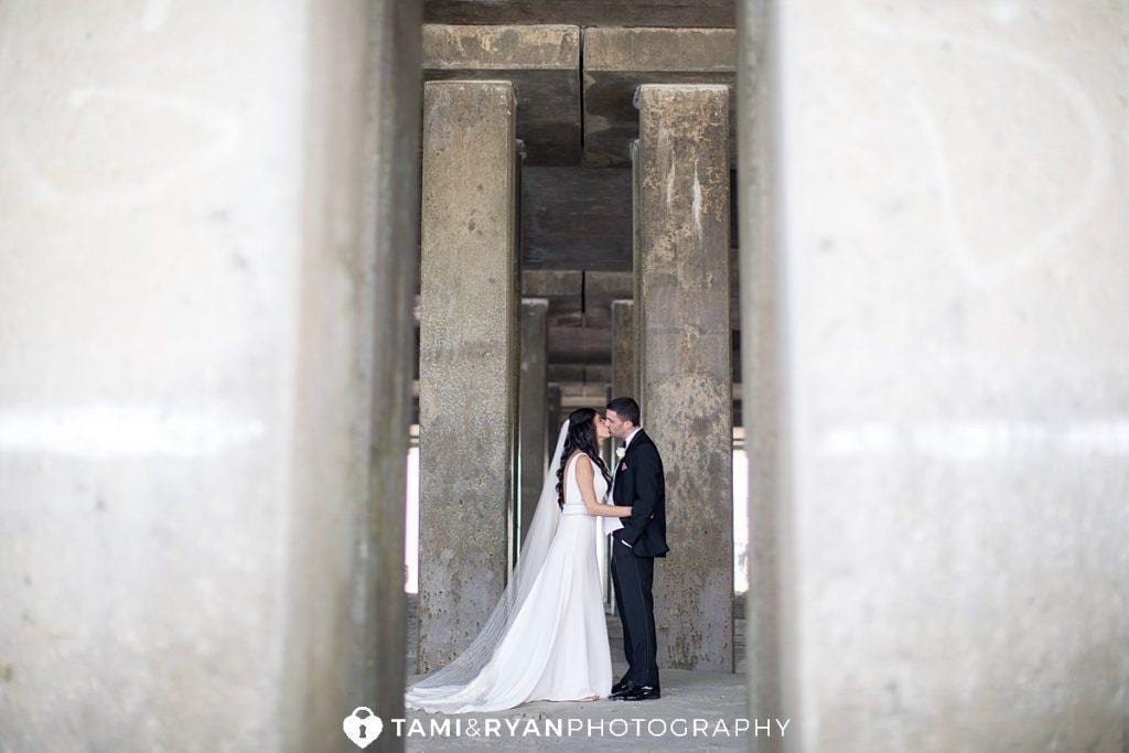 Couple under the boardwalk - Couples & Bridal Parties