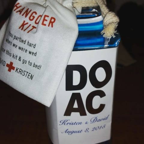 Hangover Favor Kits - Details
