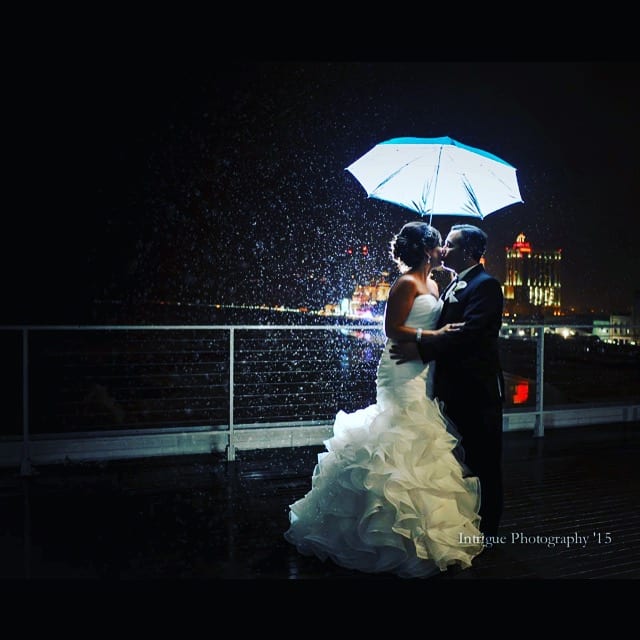 Michelle Madden   Tom Schlegel 10 2 15 Couple in the rain - Couples & Bridal Parties