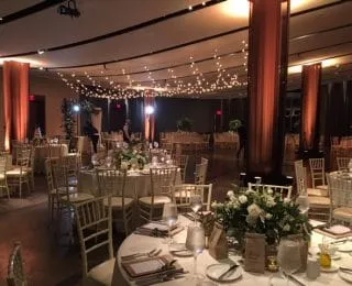 Atlantic room with piazza lighting 320x260 - Weddings